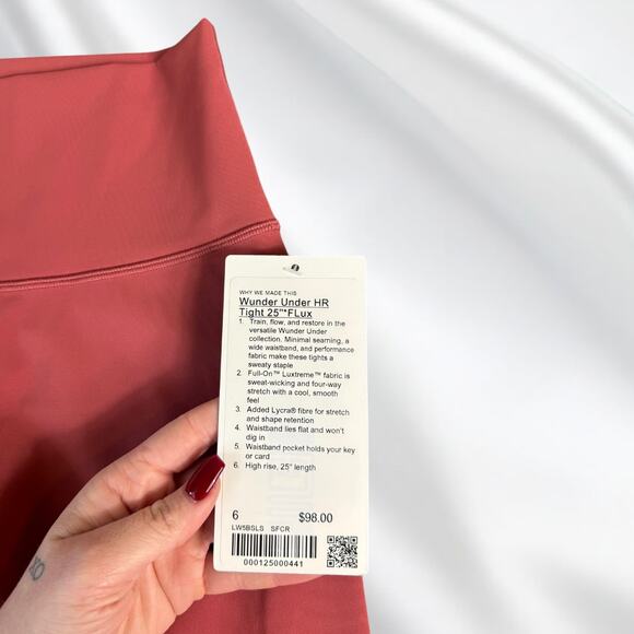 Lululemon Wunder Under High-Rise Tight 25" Leggings - Picture 3 of 4